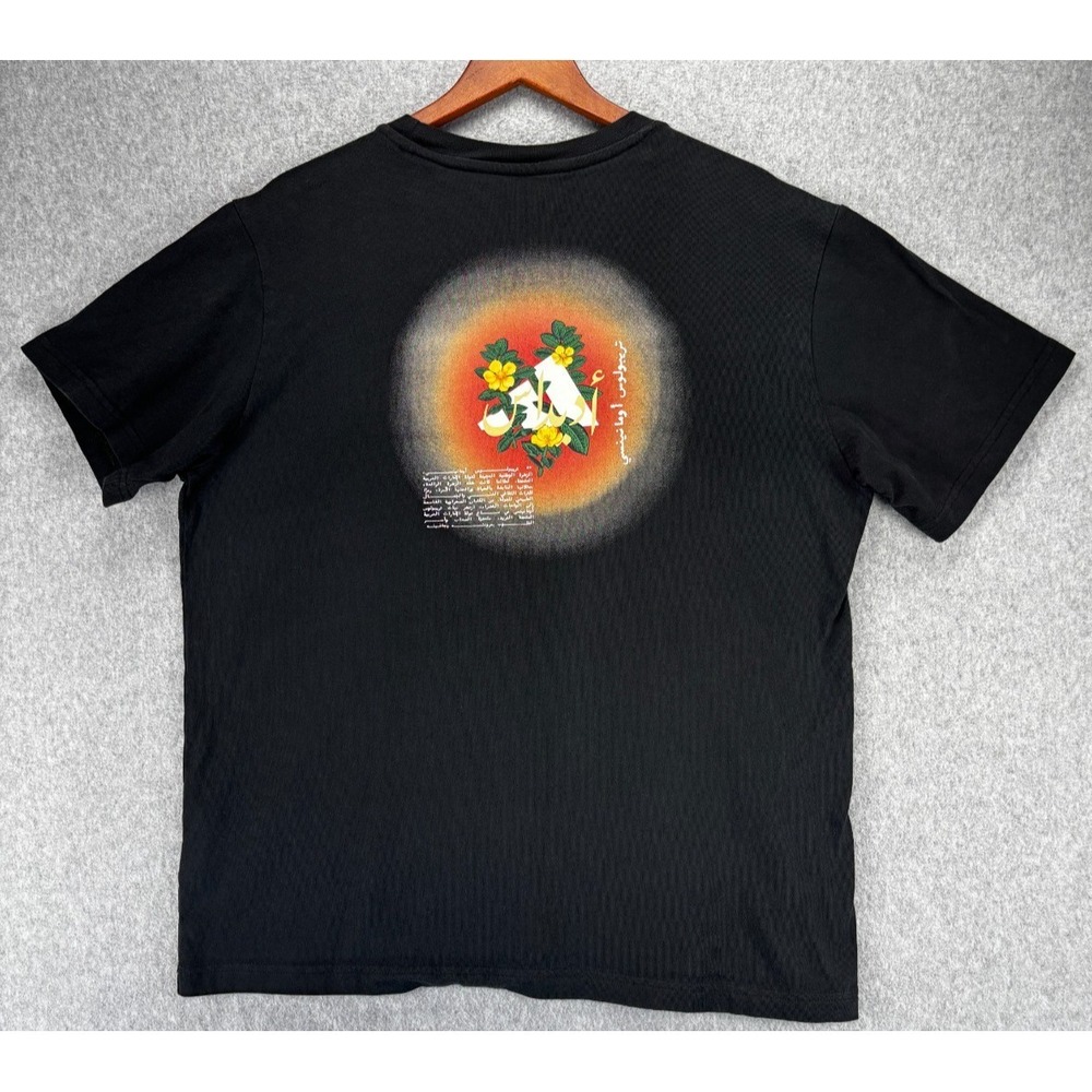 Adidas UAE Flower Tee (Gender Neutral) - Black XL - Picture 3 of 9